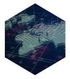 Digital world map illustration